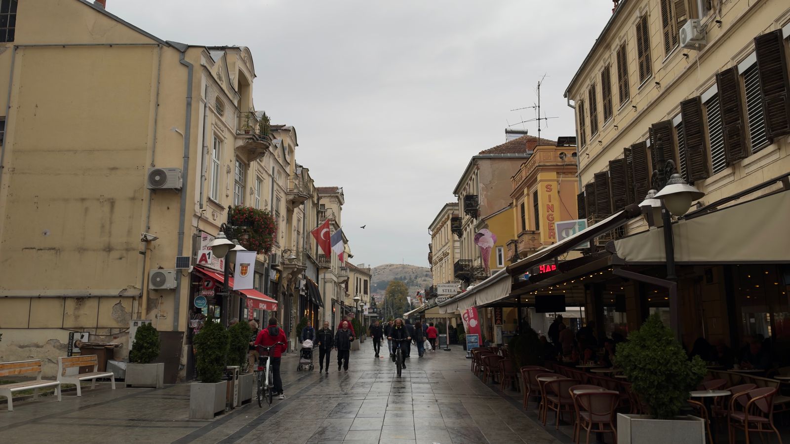 Širok Sokak in Bitola